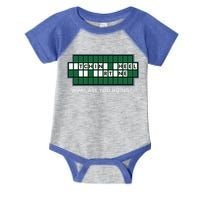 Wheel And Game Show Lovers, Fortune Word Puzzles Infant Baby Jersey Bodysuit