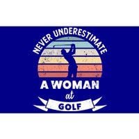 Wo At Golf Funny Golfing Gift Mom Gift Bumper Sticker