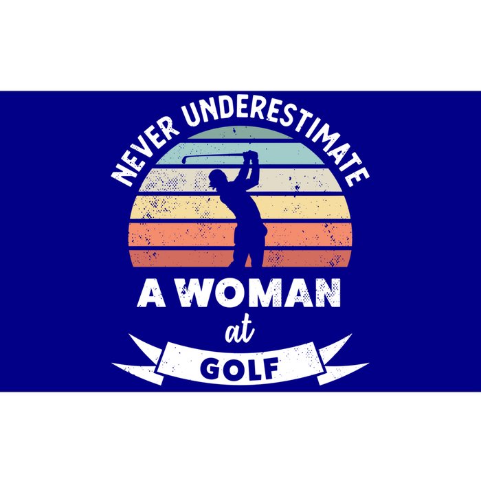 Wo At Golf Funny Golfing Gift Mom Gift Bumper Sticker