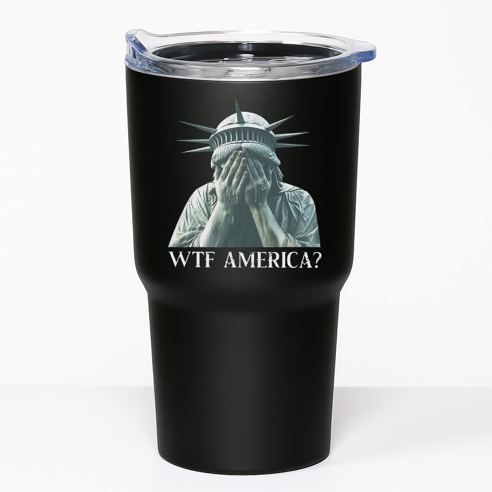 Wtf America Gift Tumbler