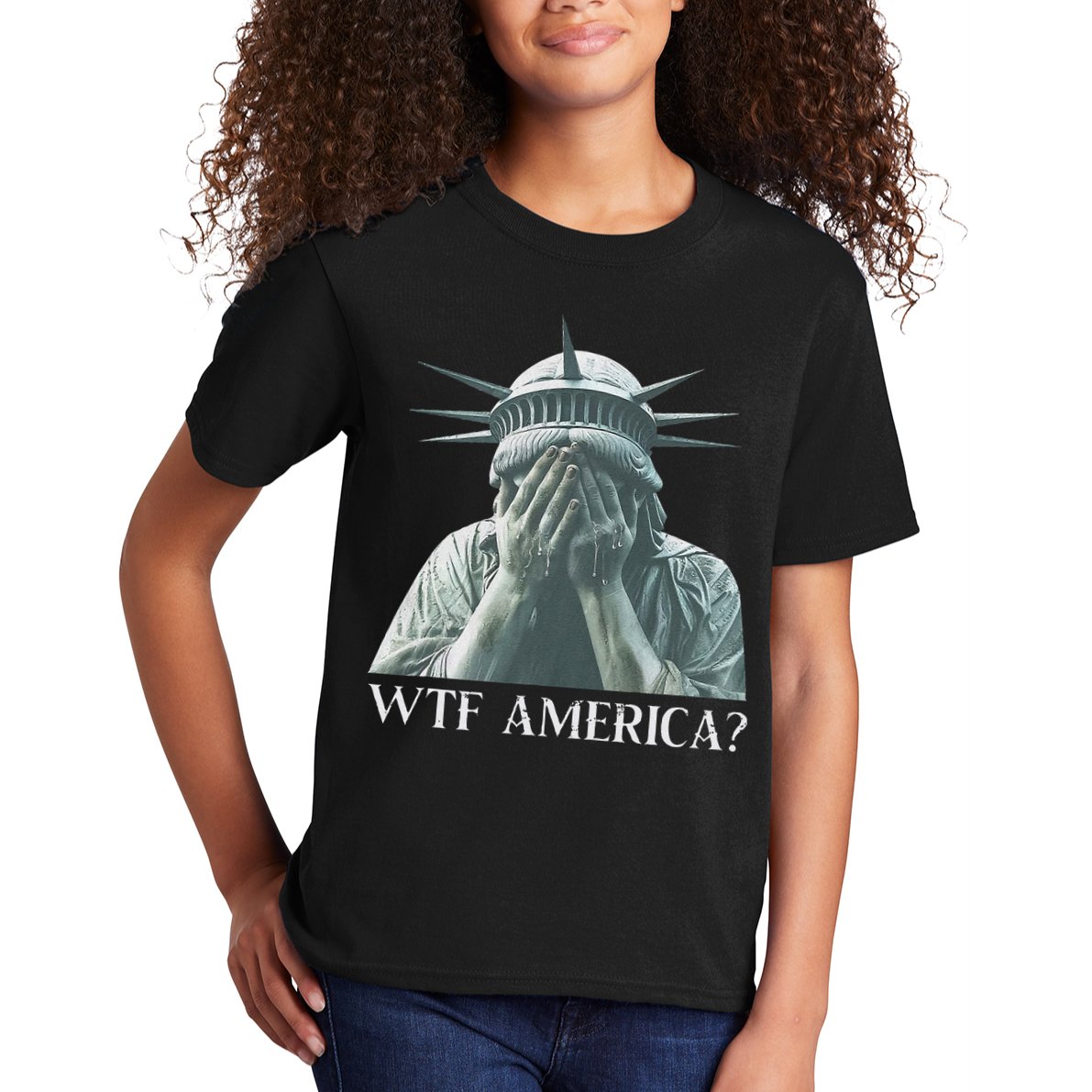 Wtf America Gift Kids T-Shirt