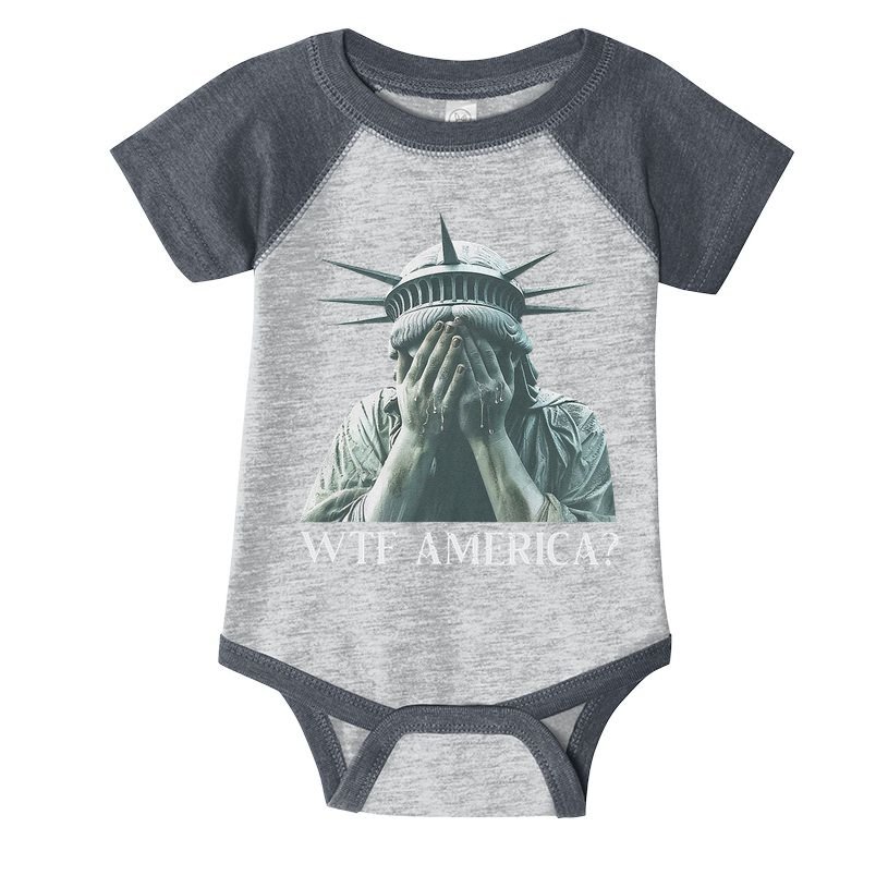 Wtf America Gift Infant Baby Jersey Bodysuit