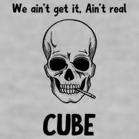 We Ain't Get It, Ain't Real CUBE Ladies PosiCharge Tri-Blend Wicking Tank