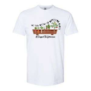 We All Grow At Different Rates Softstyle CVC T-Shirt