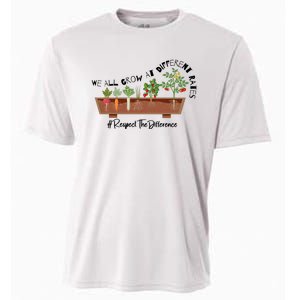 We All Grow At Different Rates Cooling Performance Crew T-Shirt