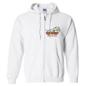 We All Grow At Different Rates Full Zip Hoodie