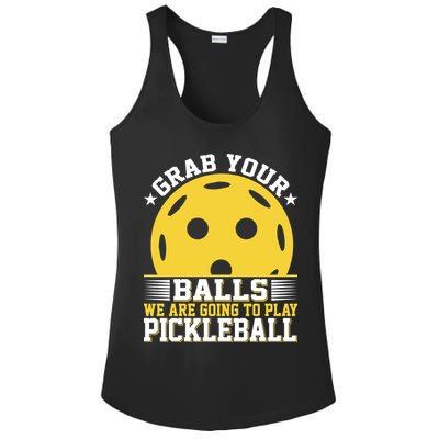We Are Going To Play Pickleball For Pickleball Fans Ladies PosiCharge Competitor Racerback Tank