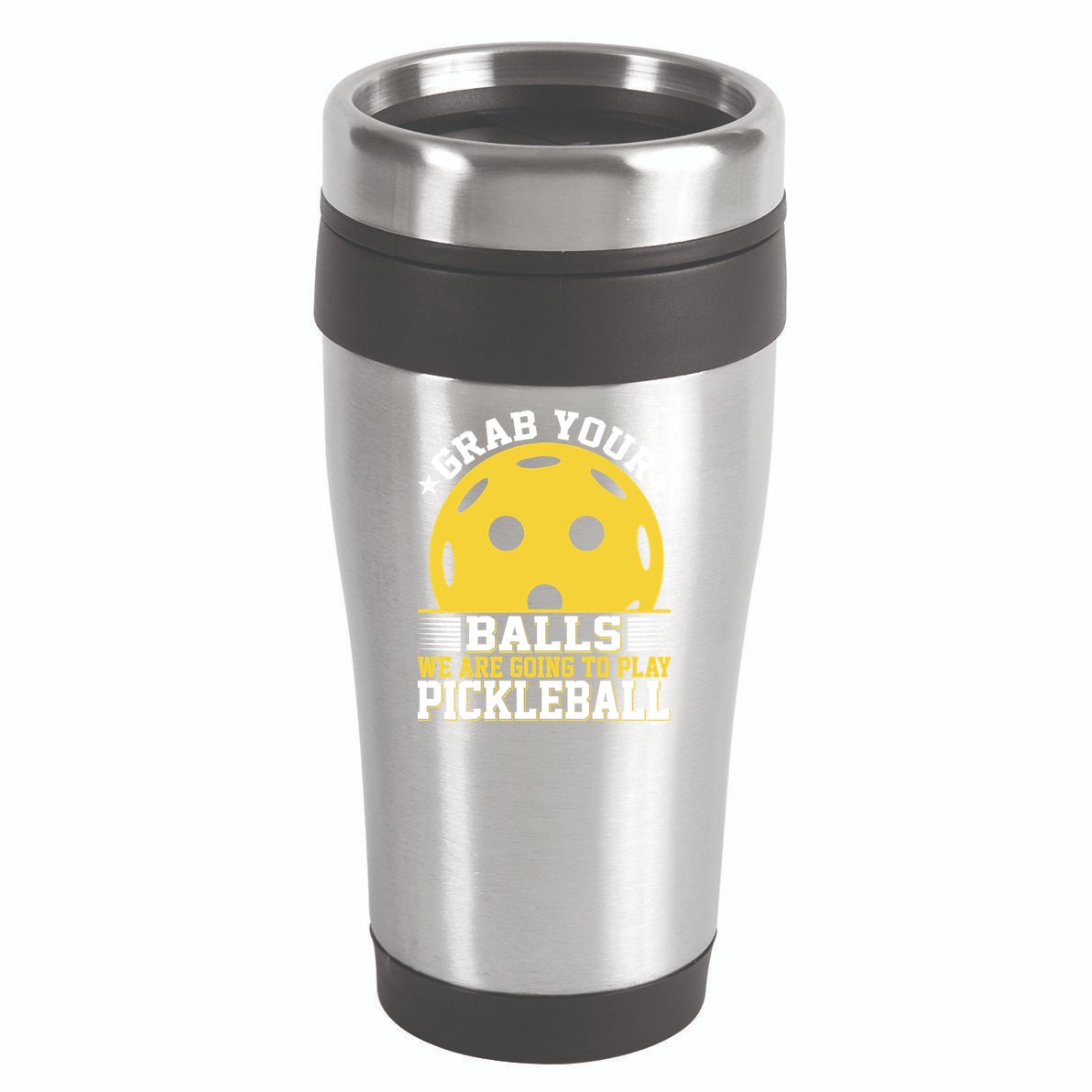 We Are Going To Play Pickleball For Pickleball Fans 16oz Travel Tumbler