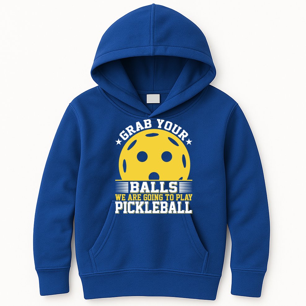 We Are Going To Play Pickleball For Pickleball Fans Kids Hoodie
