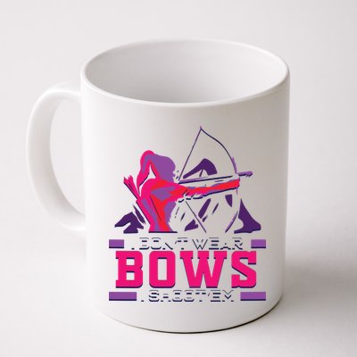 Womens Archery Gift For Woman Archer Bow And Arrow Hunter Lady Mug