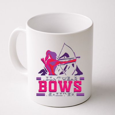 Womens Archery Gift For Woman Archer Bow And Arrow Hunter Lady Coffee Mug