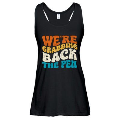 We Are Grabbing Back The Pen Ladies Essential Flowy Tank