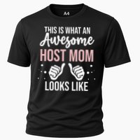 Wo Awesome Host Mom - Host Mother Cooling Performance Crew T-Shirt