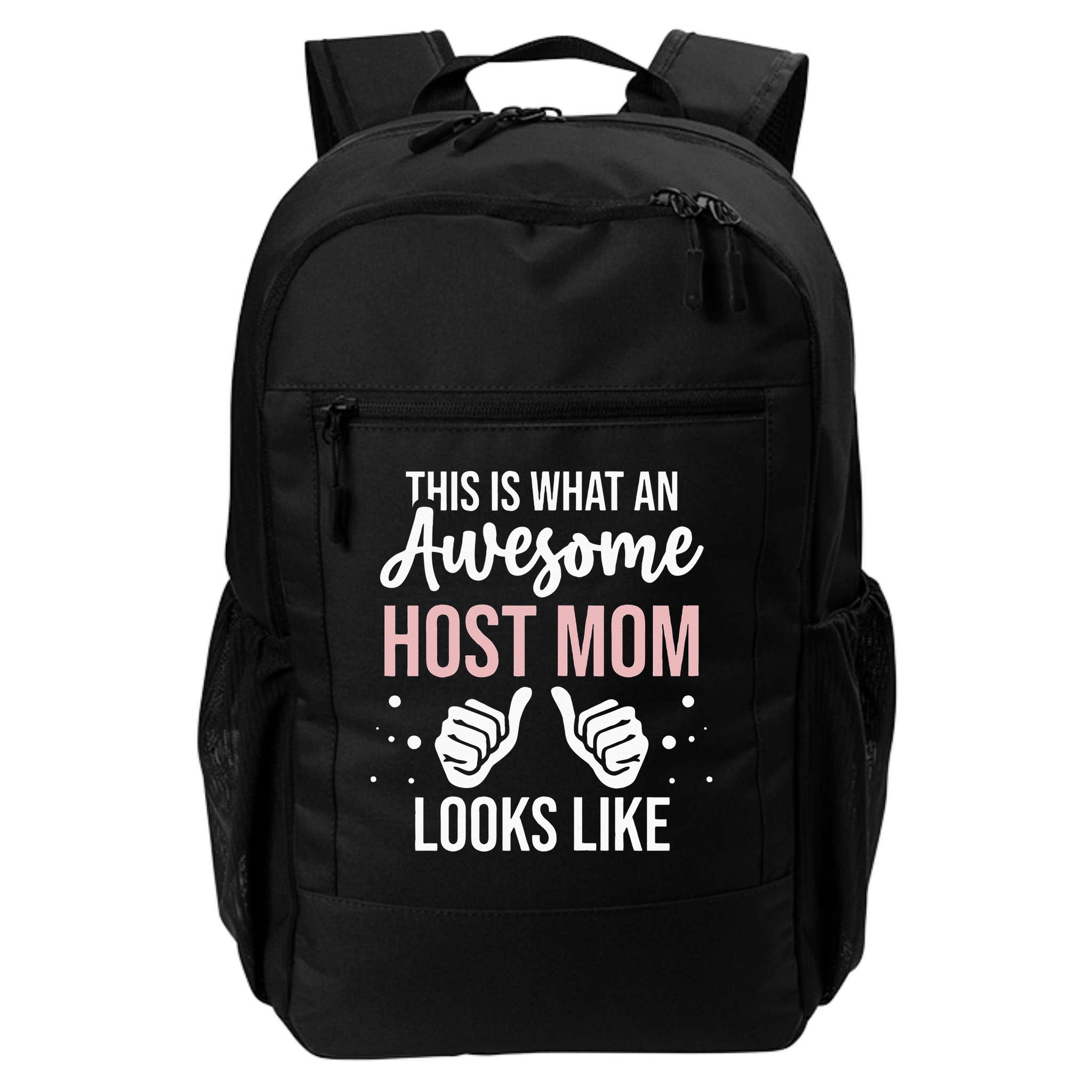 Wo Awesome Host Mom - Host Mother Backpack