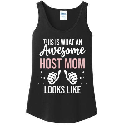 Wo Awesome Host Mom - Host Mother Ladies Essential Tank