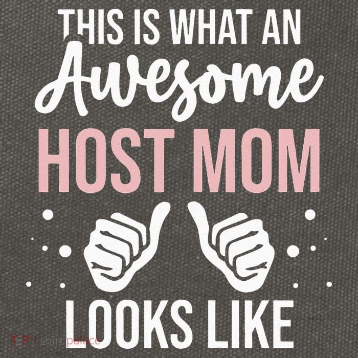 Wo Awesome Host Mom - Host Mother Cotton Canvas Backpack