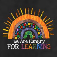 We Are Hungry For Learning Back To School Gift Adult Drive Performance Visor