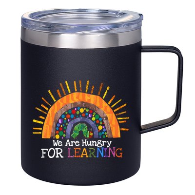 We Are Hungry For Learning Back To School Gift 12oz Stainless Steel Coffee Mug