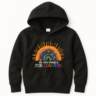 We Are Hungry For Learning Back To School Gift Kids Hoodie