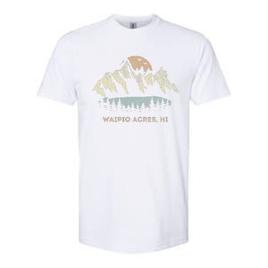 Waipio Acres Hawaii Mountain Sunset Sunrise Hi Softstyle CVC T-Shirt