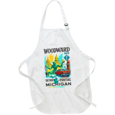 Woodward Avenue Heartbeat Of Michigan Apron