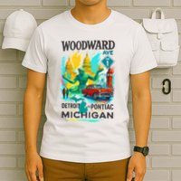 Woodward Avenue Heartbeat Of Michigan T-Shirt