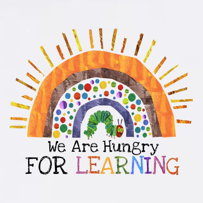 We Are Hungry For Learning Back To School Button