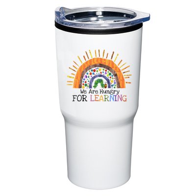We Are Hungry For Learning Back To School Tumbler