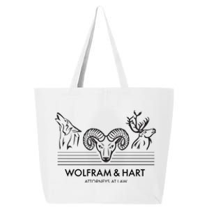 Wolfram &Amp; Hart Attorneys At Law Fitted 25L Jumbo Tote