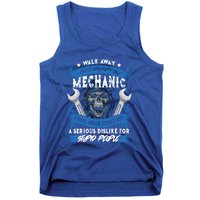 Walk Away I Am A Grumpy Old Mechanic I Have Anger Issues Gift Tank Top