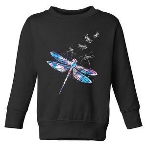 Wildlife Animal Insect Nature Gift Dragonfly Toddler Sweatshirt