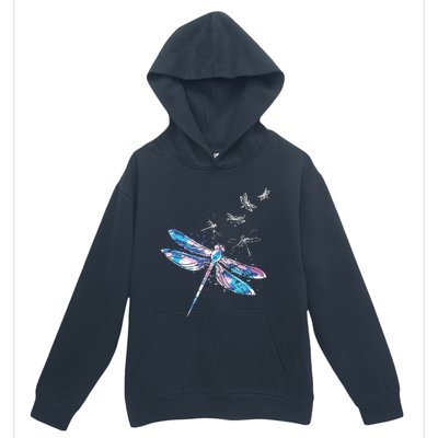 Wildlife Animal Insect Nature Gift Dragonfly Urban Pullover Hoodie