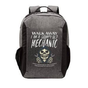 Walk Away Im Grumpy Old Mechanic Funny Garage Grandpa Vector Backpack