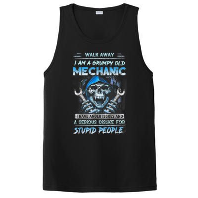 Walk Away I Am A Grumpy Old Mechanic I Have Anger Issues PosiCharge Competitor Tank