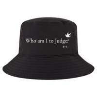Who Am I To Judge Cool Comfort Performance Bucket Hat