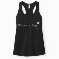 Who Am I To Judge Womens Tank Top