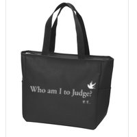 Who Am I To Judge Zip Tote Bag