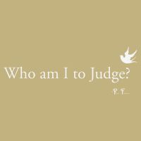 Who Am I To Judge Button