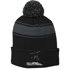 Withnail And I Stripe Pom Pom Beanie