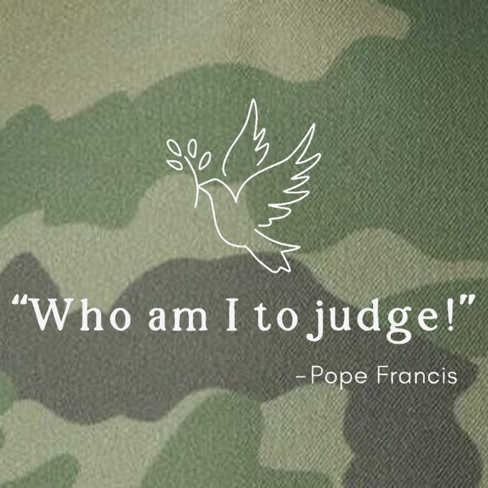 Who Am I To Judge For Christian Legacy Tie Dye Trucker Hat