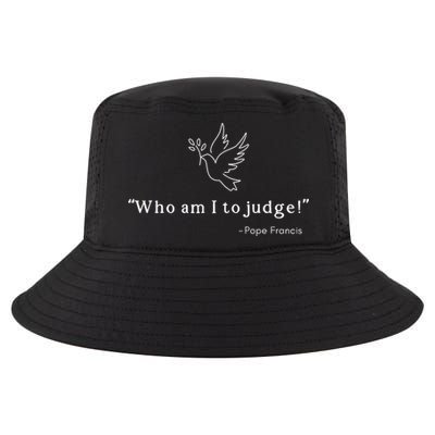 Who Am I To Judge For Christian Cool Comfort Performance Bucket Hat