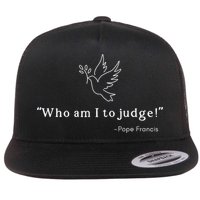 Who Am I To Judge For Christian Flatbill Hat