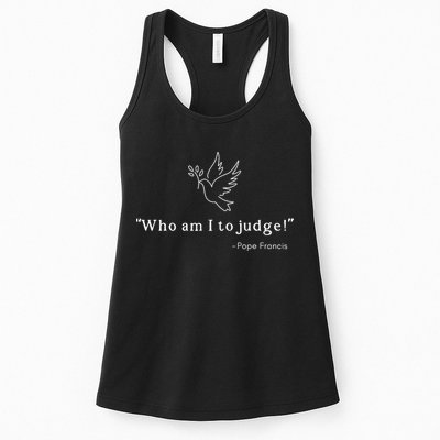 Who Am I To Judge For Christian Womens Tank Top