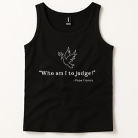 Who Am I To Judge For Christian Tank Top