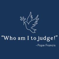 Who Am I To Judge For Christian Infant Baby Jersey Bodysuit