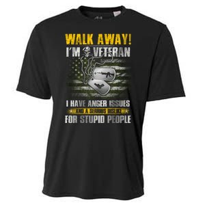 Walk Away! I'm A Veteran Amy Cooling Performance Crew T-Shirt