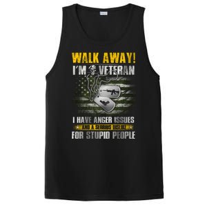 Walk Away! I'm A Veteran Amy PosiCharge Competitor Tank