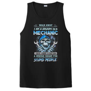 Walk Away I Am A Grumpy Old Mechanic I Have Anger Issues PosiCharge Competitor Tank