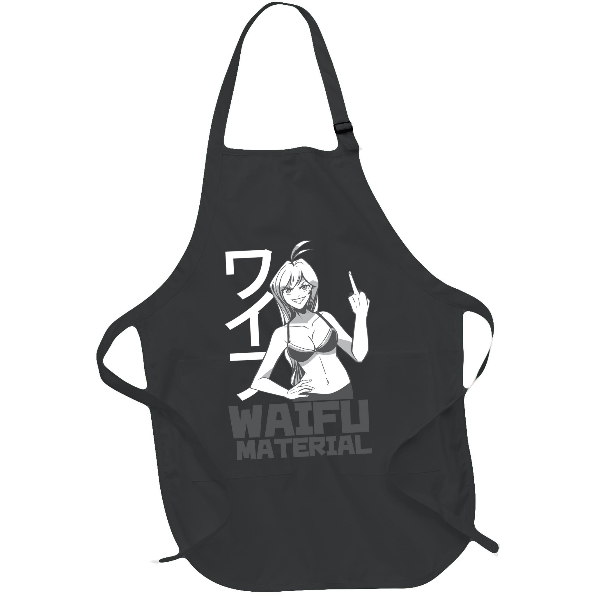 Waifu Material Anime Funny Apron