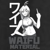 Waifu Material Anime Funny Adult Drive Performance Visor